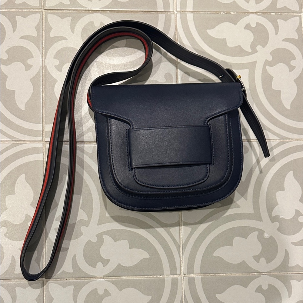Never used Tory Burch Elegant Navy Blue Women's Bag